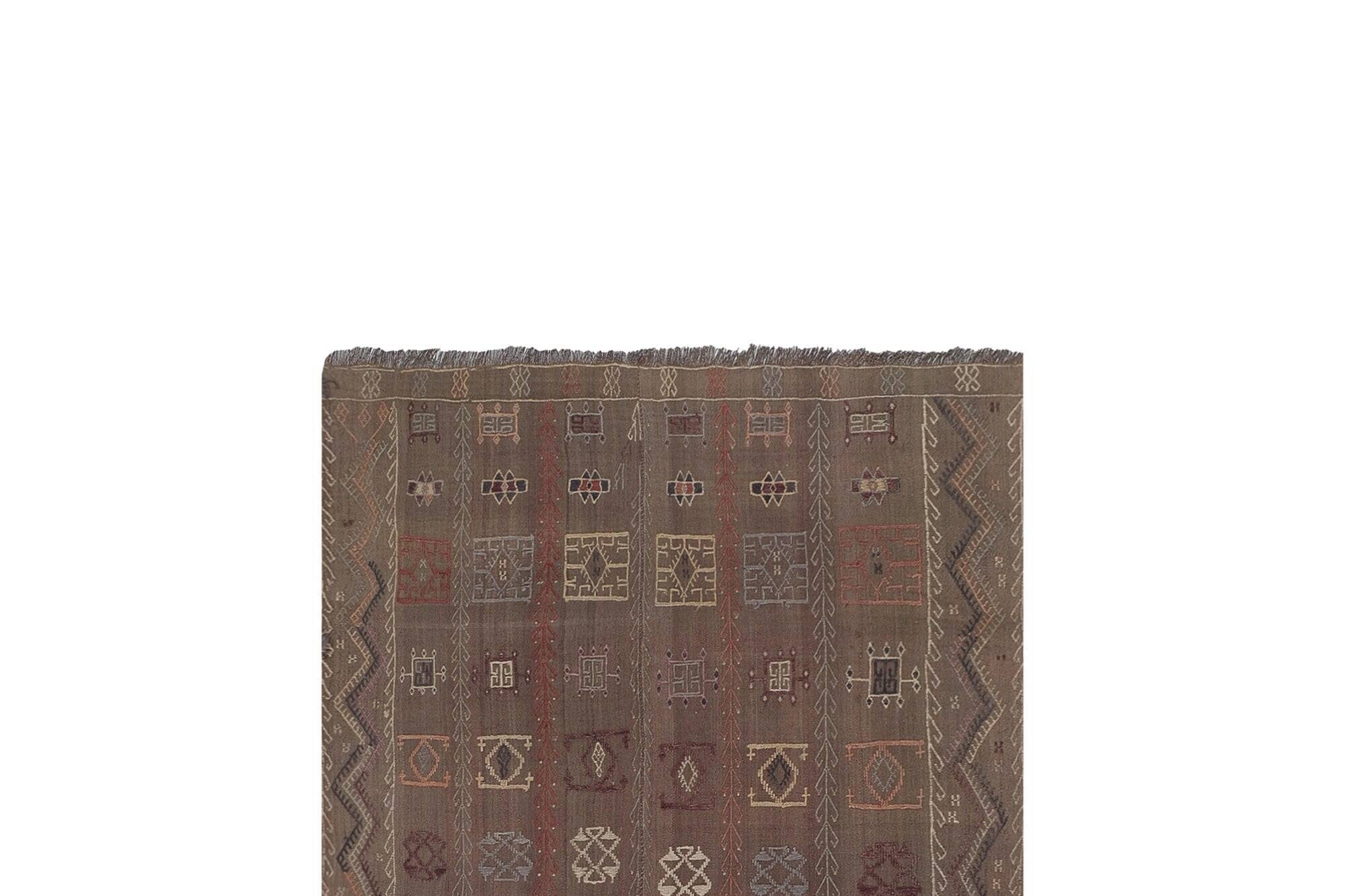 Vintage Turkish kilim, handwoven, 170x290 cm.