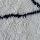 Tapis Marocain Beni Ourain blanc - 347 x 202 cm
