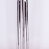 Restored Bauhaus Floor Lamp, Unusual Design, Chrome, New Electrification, France, 1950s