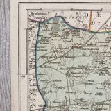 Old map of Meaux