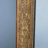 Mirror restoration in Golden stucco