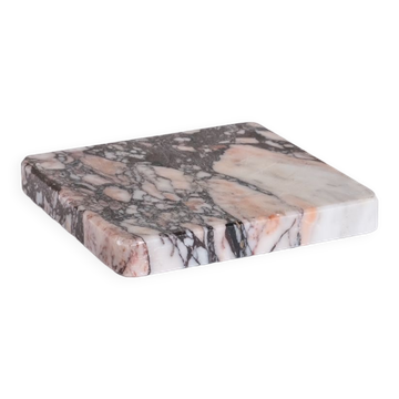 Marble italian mid-century platter or coaster