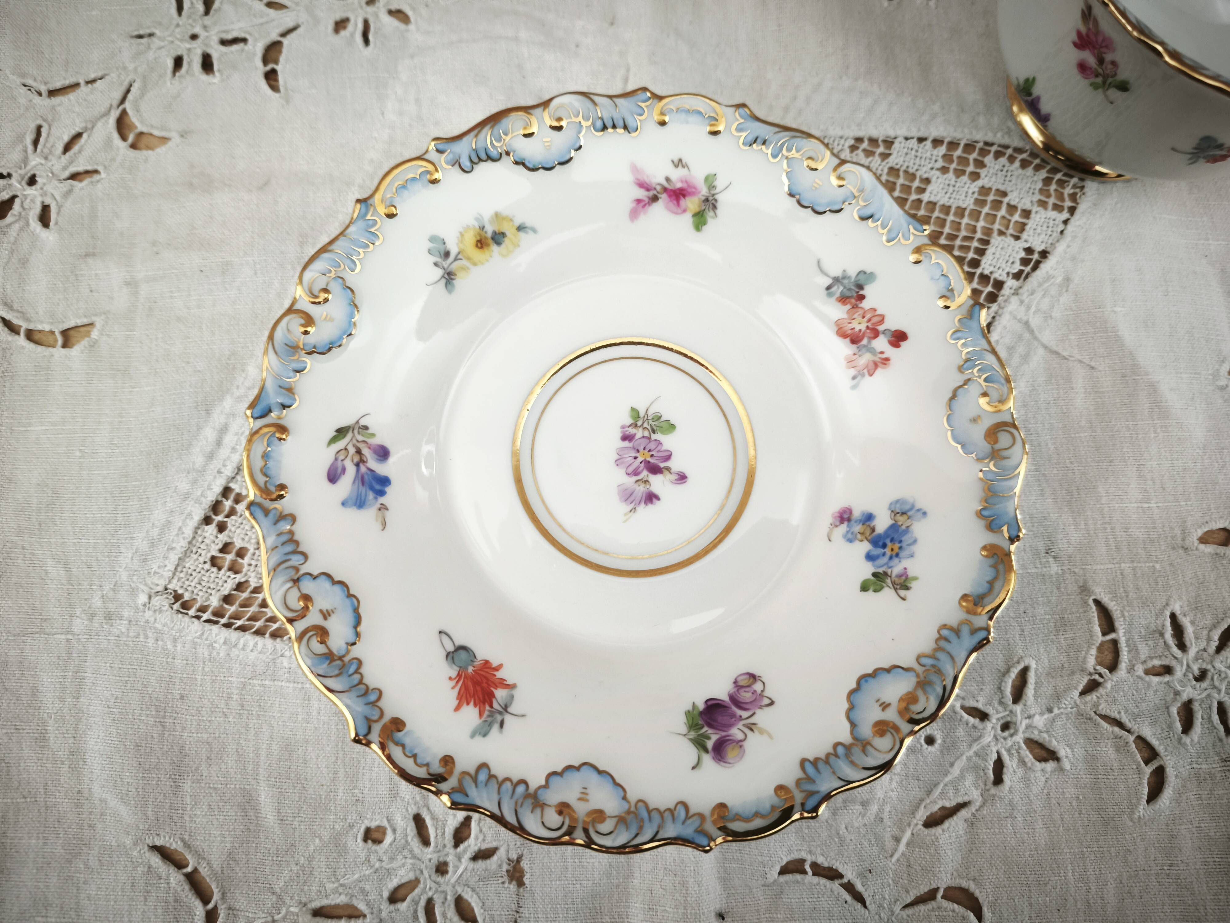 Meissen porcelain Art Nouveau long tea or coffee cup model 3