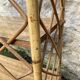 Vintage rattan shelf