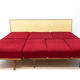 Mid century corner folding sofa by František Jirák For Tatra Nábytok, 1960