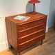 Commode scandinave vintage en teck "Tage"