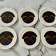 Lot 6 dessous de verre céramique ethnique masques tribaux