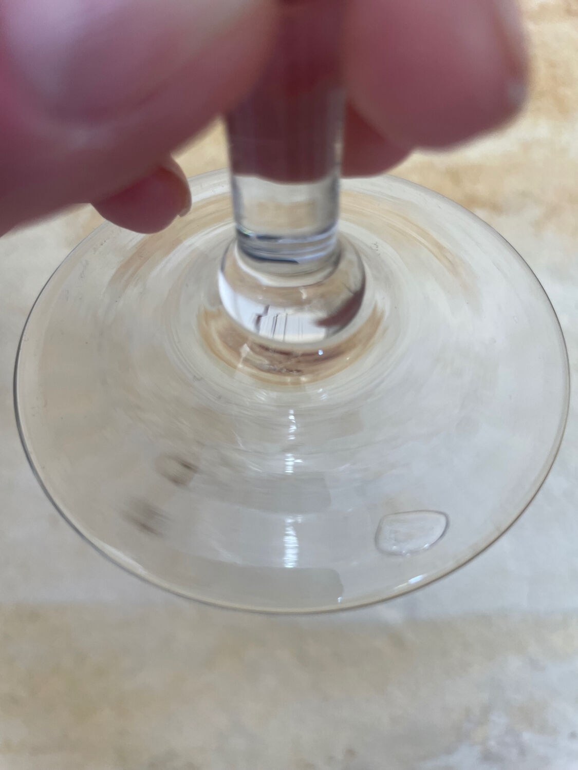 2 champagne coupes, cocktail coupes