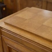 Oak Art Deco buffet from the 1940s.