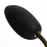 Small 1950s table lamp with metal gooseneck from Gebrüder Cosack Germany