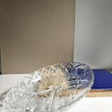 Empty pocket in chiseled glass