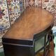 1930s English Art Deco oak buffet