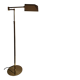 Adjustable swing-arm floor lamp Mid Century Modern in brass 1960s