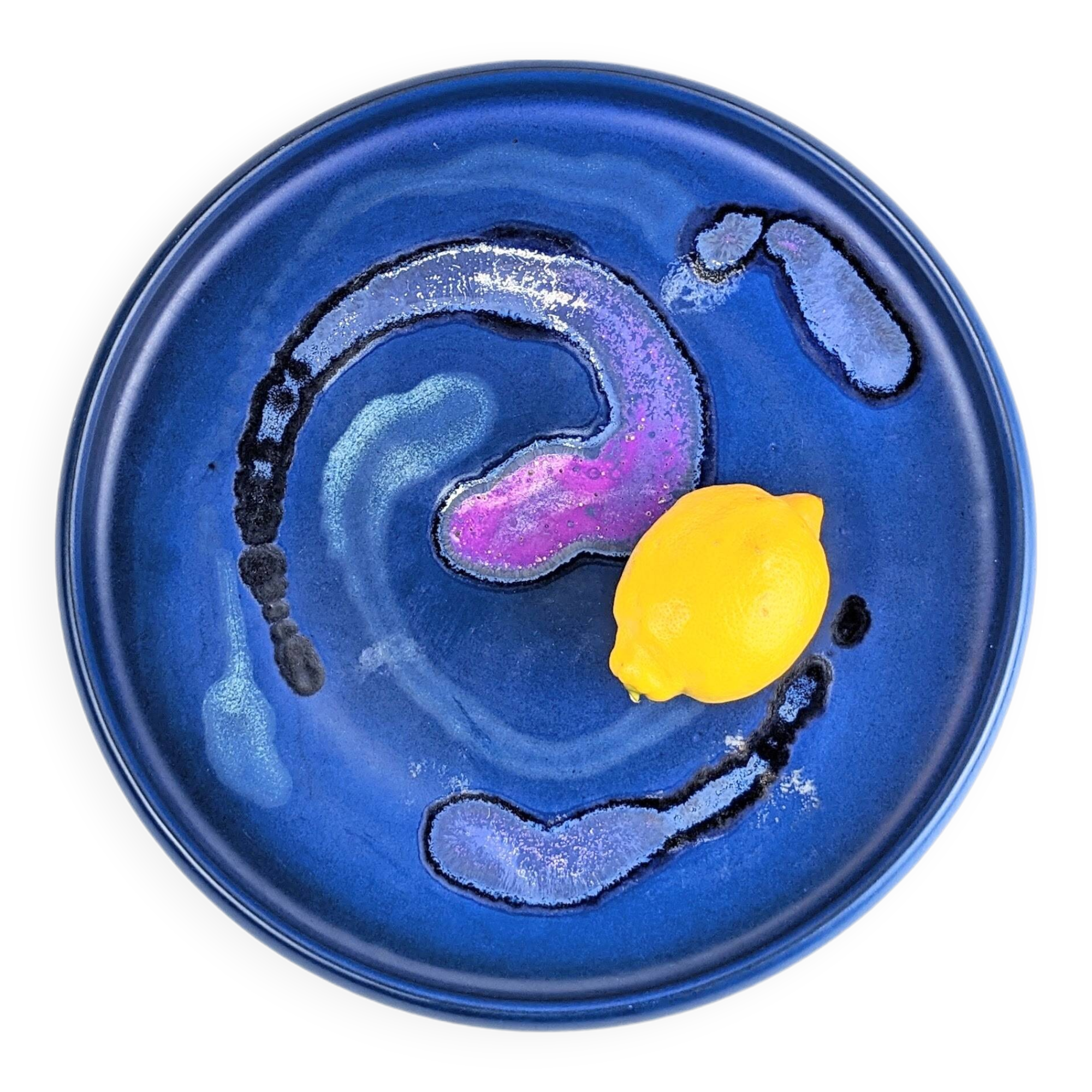 70s Danish ceramic dish | Design Richard Manz