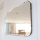 Bevelled horizontal mirror