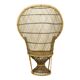 Large Rattan Wicker Peacock Chair Throne Emanuelle Boho 131cm