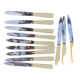 Lot of old knives
