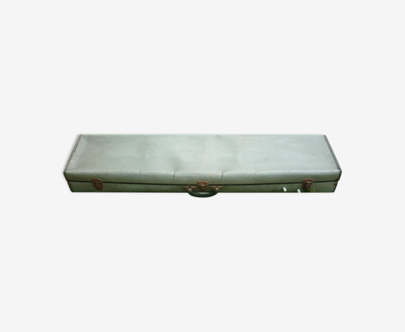 Valise verte longue des années 30
