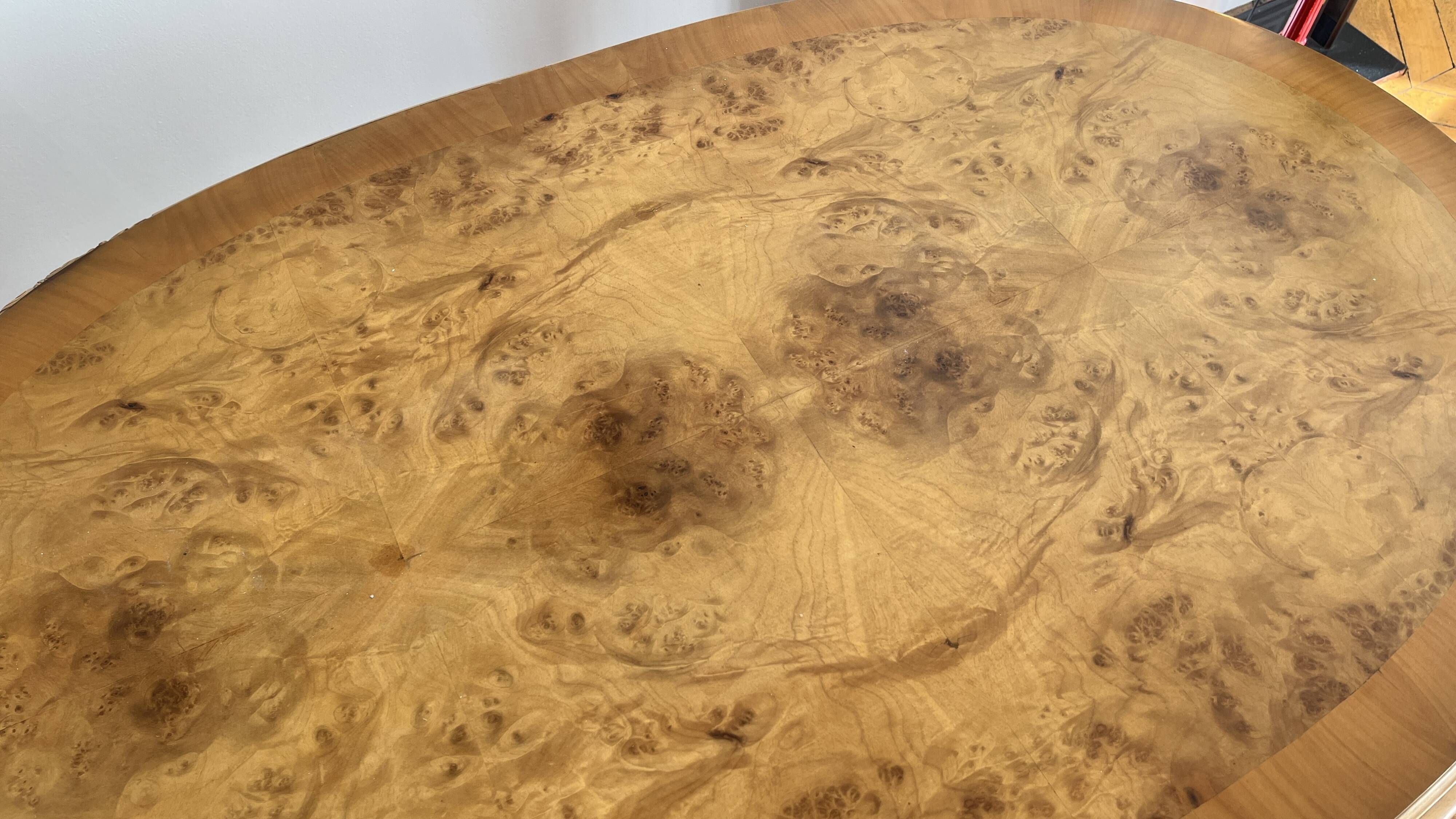 Louis XVl oak table with extensions