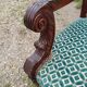 Pair of antique Louis XVI mahogany armchairs from the 19th century
