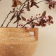 Vase original rose pâle moucheté de blanc
