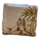 Vintage cushion decorated with birds, Thailand