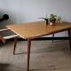 Table dining compass feet
