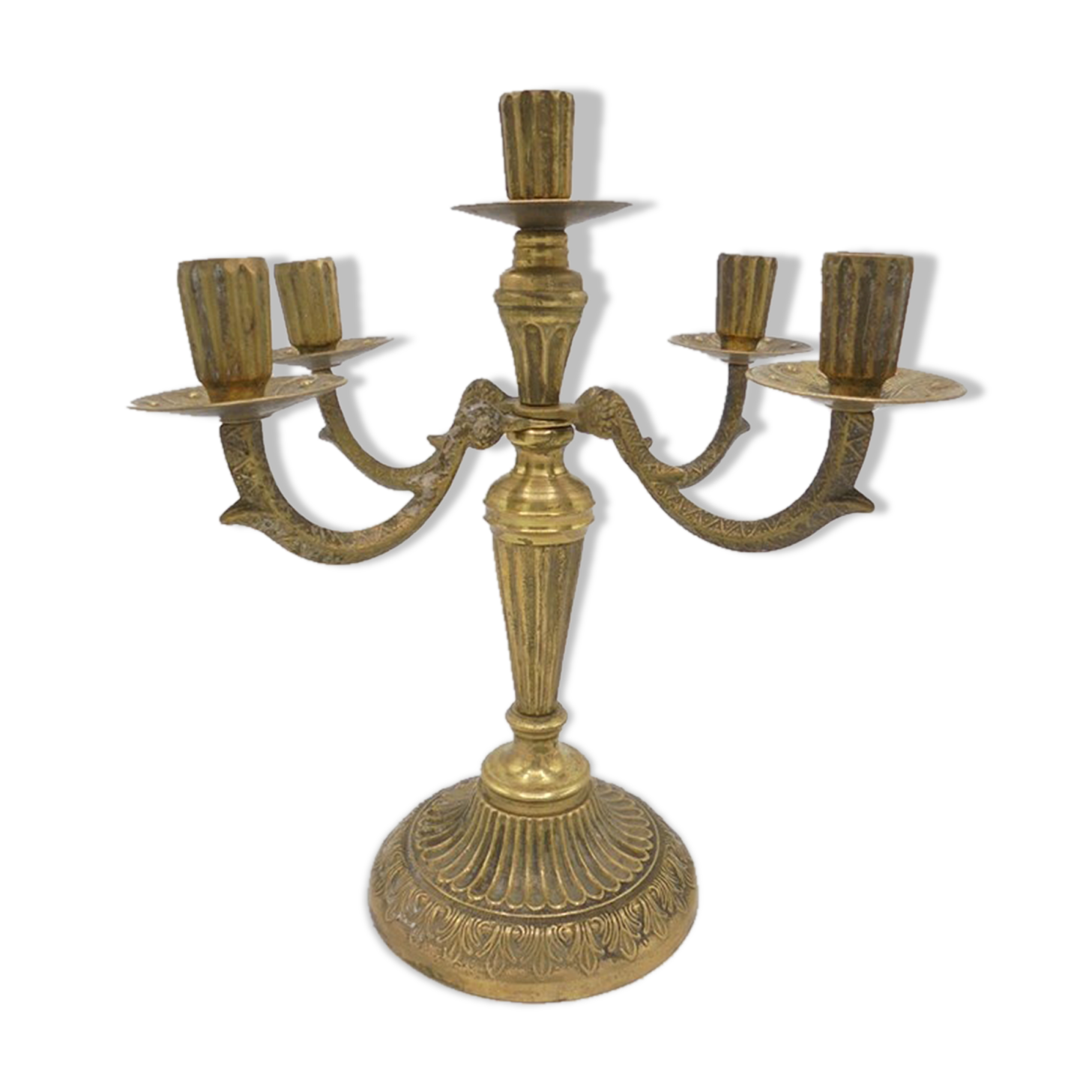 Chandelier en laiton