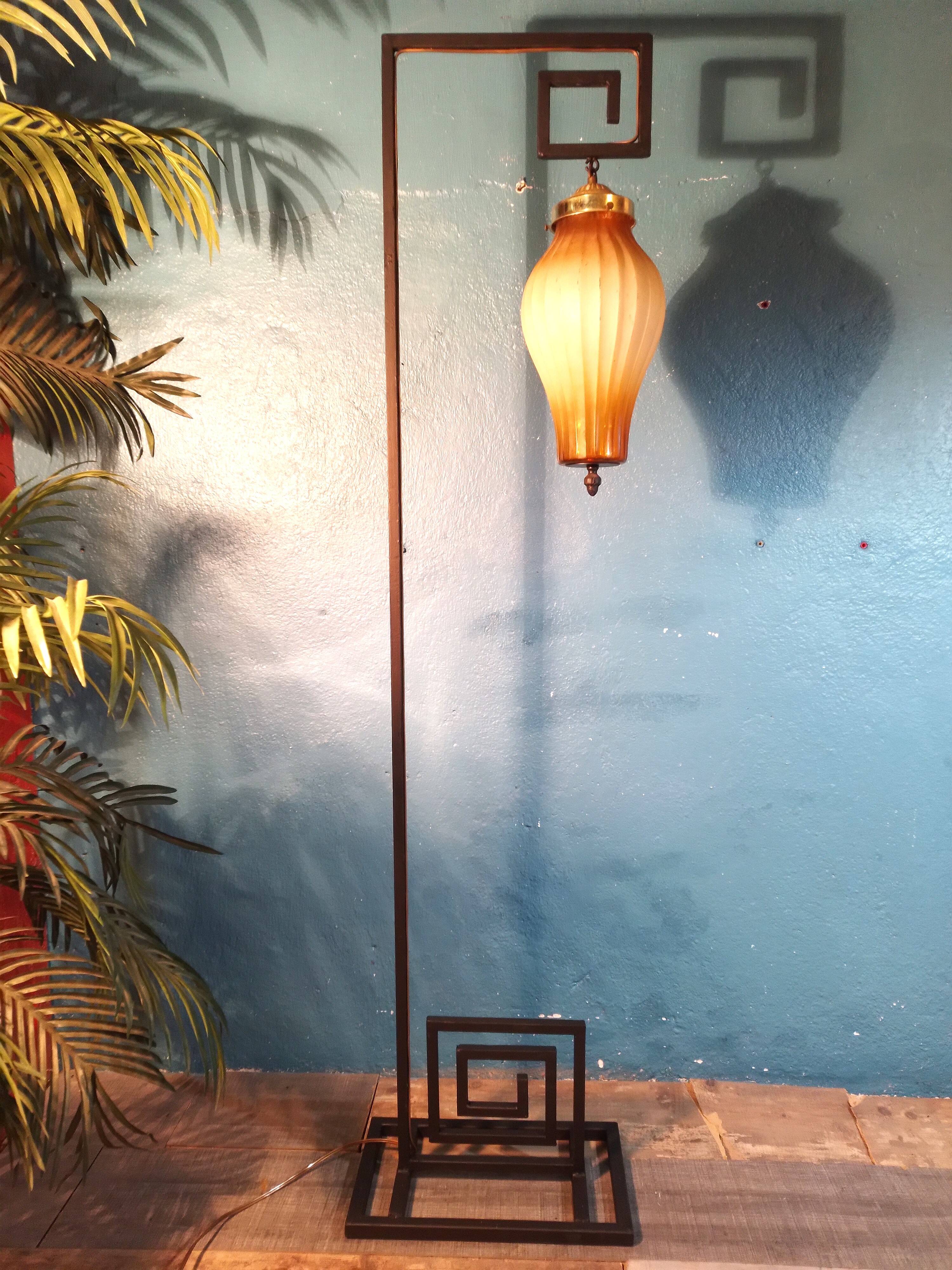 "Indochine" floor lamp 1950s