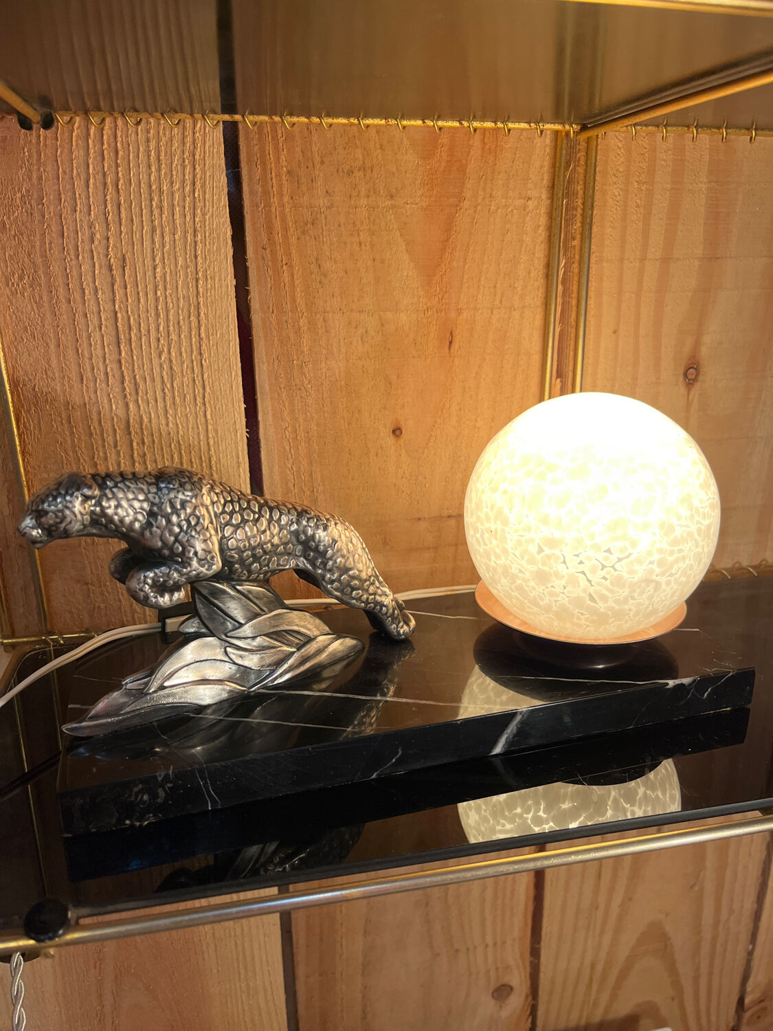 Art Deco lamp Hippolyte Moreau