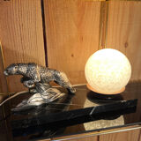 Art Deco lamp Hippolyte Moreau