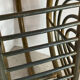 Bamboo and rattan magazine rack