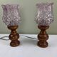 Art Deco bedside lamps