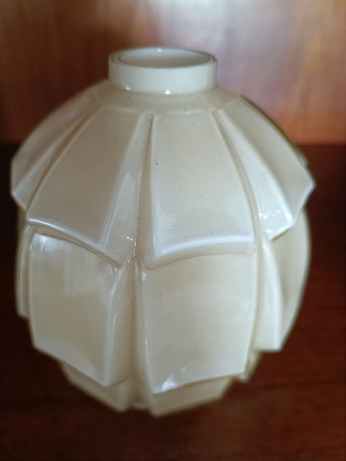 Vintage glass vase