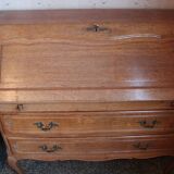Small oak desk in Louis XV style