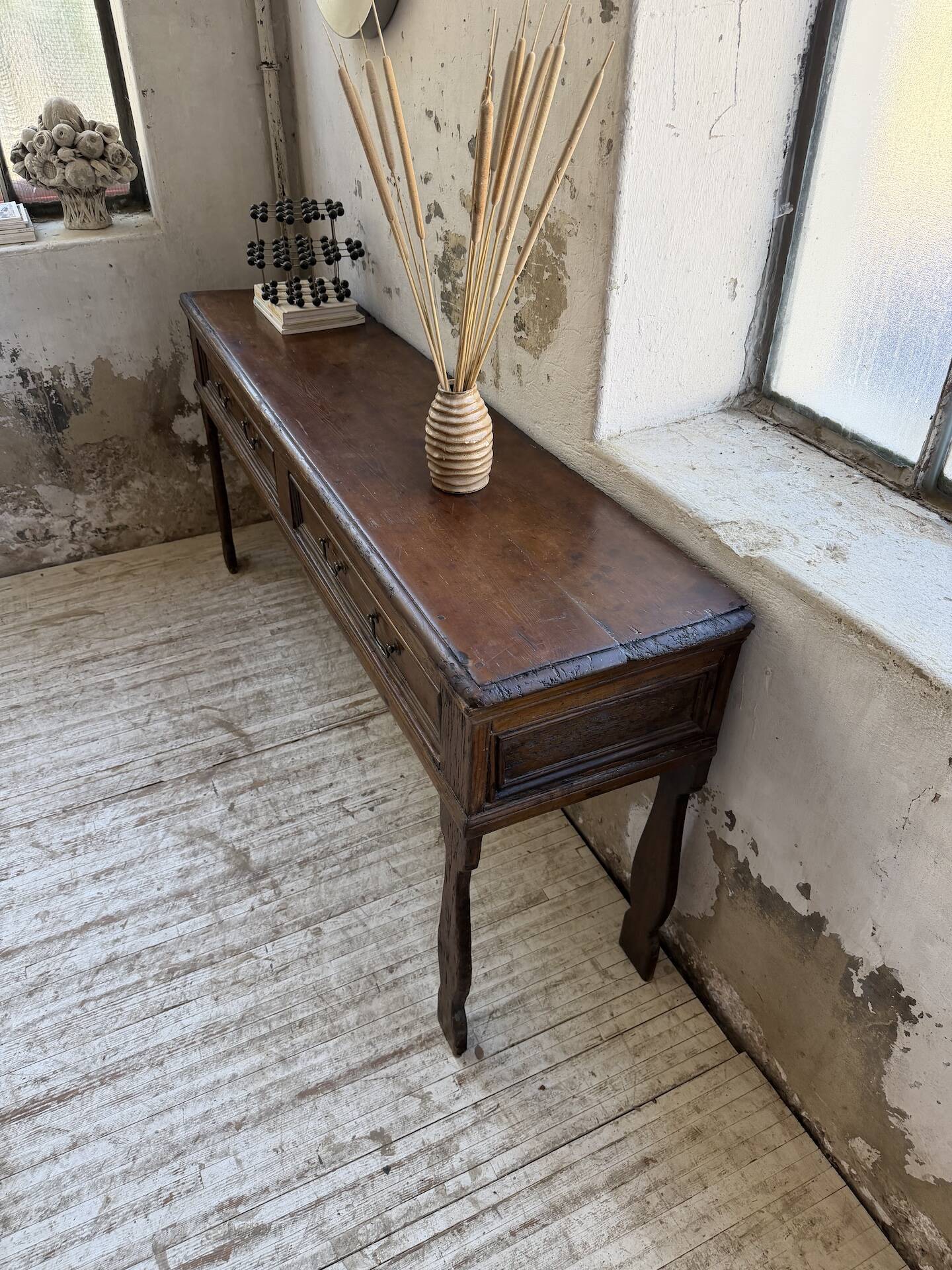 Console bois pin 1900