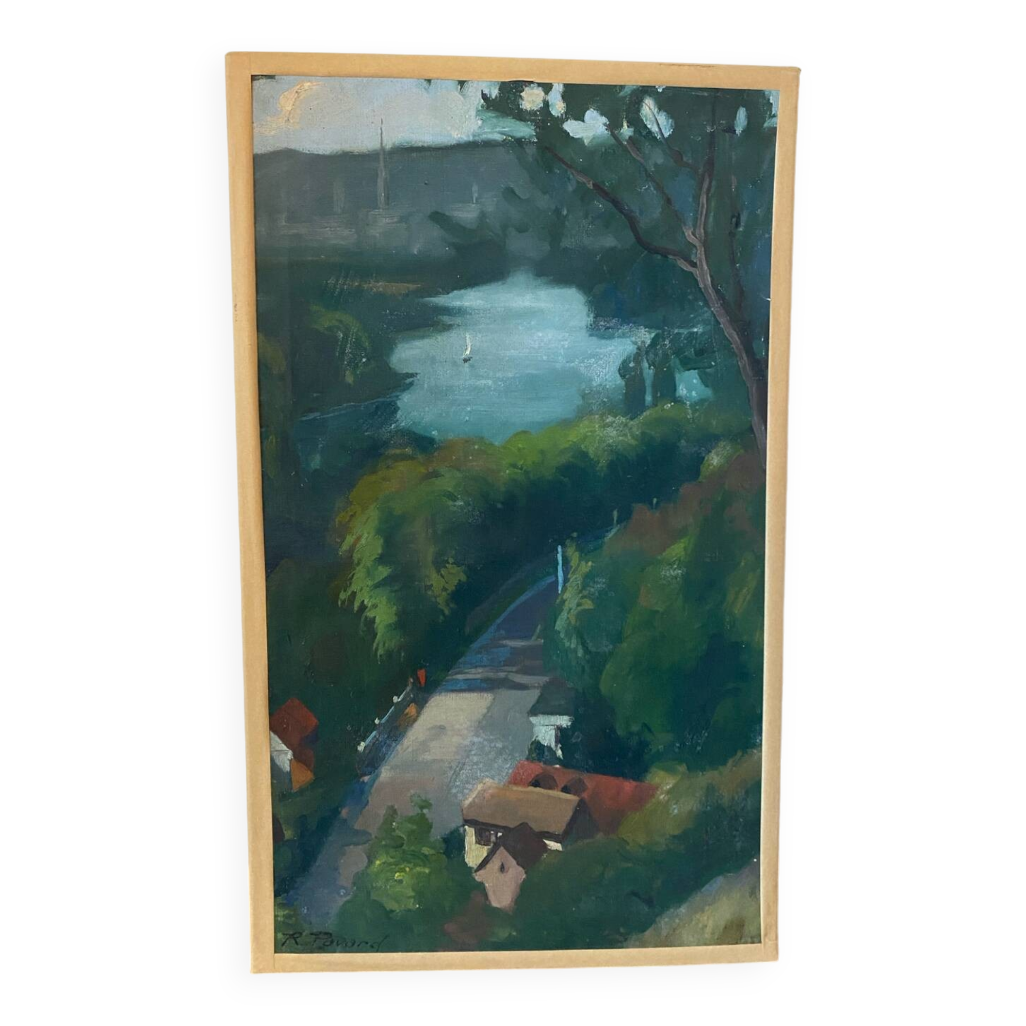 River landscape by Pavard