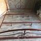 wrought iron bed frame