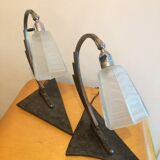 Art Deco bedside lamp