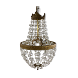 Balloon chandelier Empire style with Pampilles