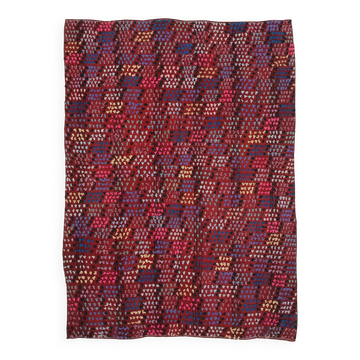 Tapis kilim anatolien vintage fait main turc 177 cm x 243 cm