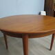Table ronde scandinave MSE Mobler en teck