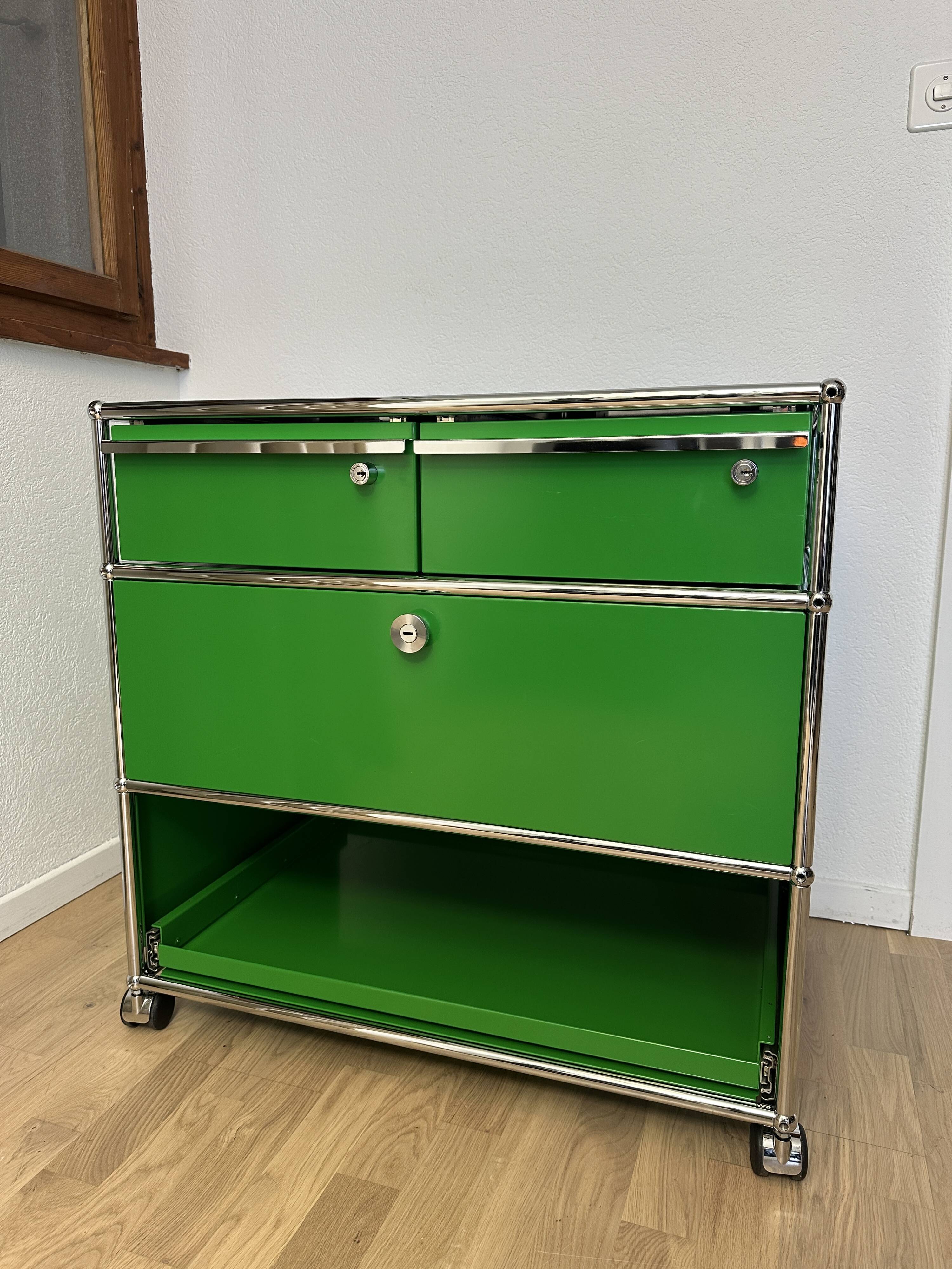 USM Haller commode in Green