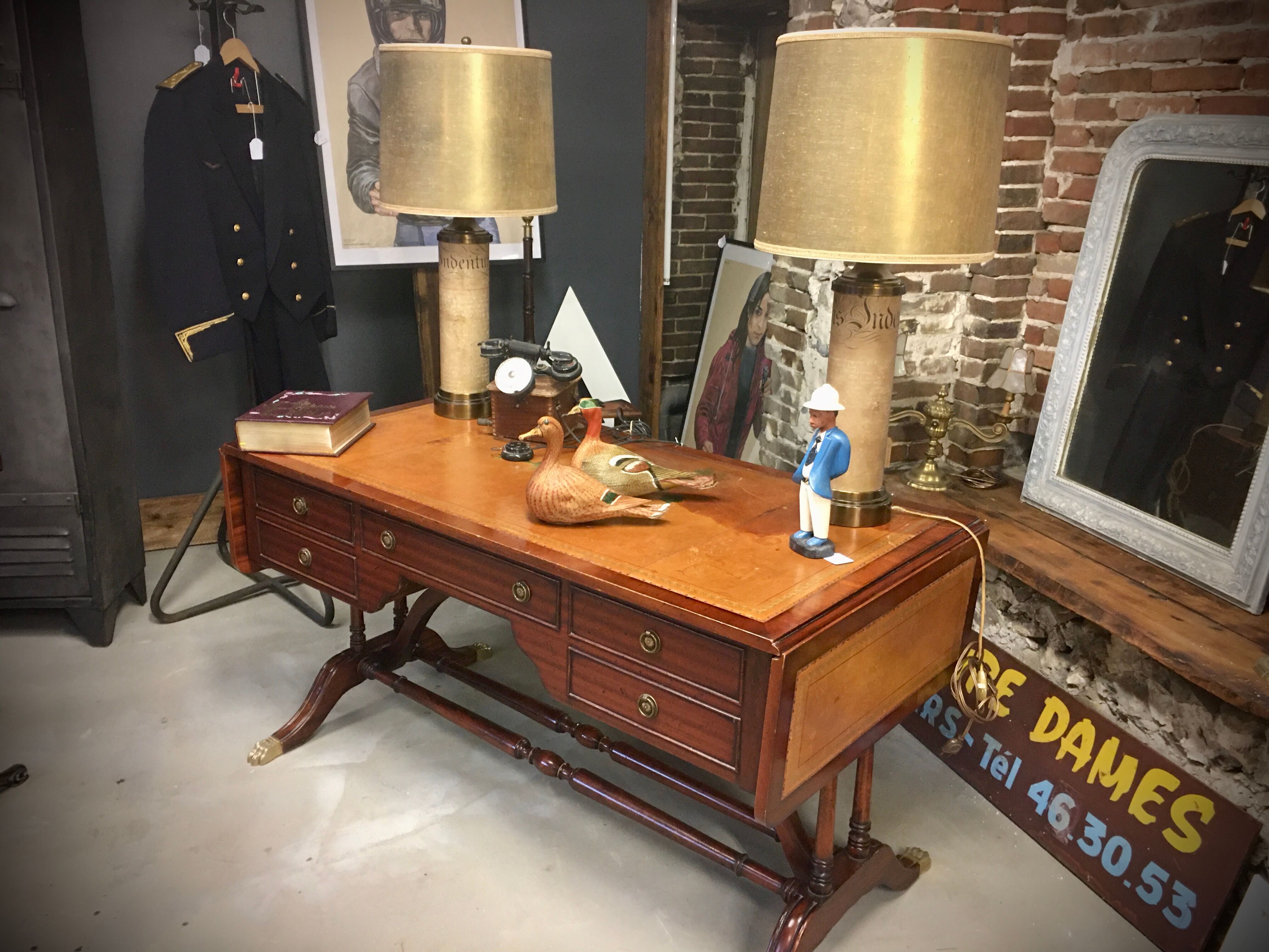 English style office