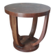 Guérison Art déco rond et pieds cintrés