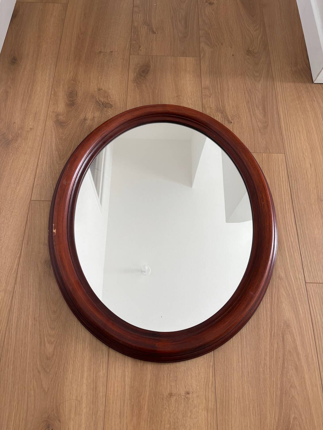 Miroir vintage bois