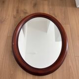 Miroir vintage bois