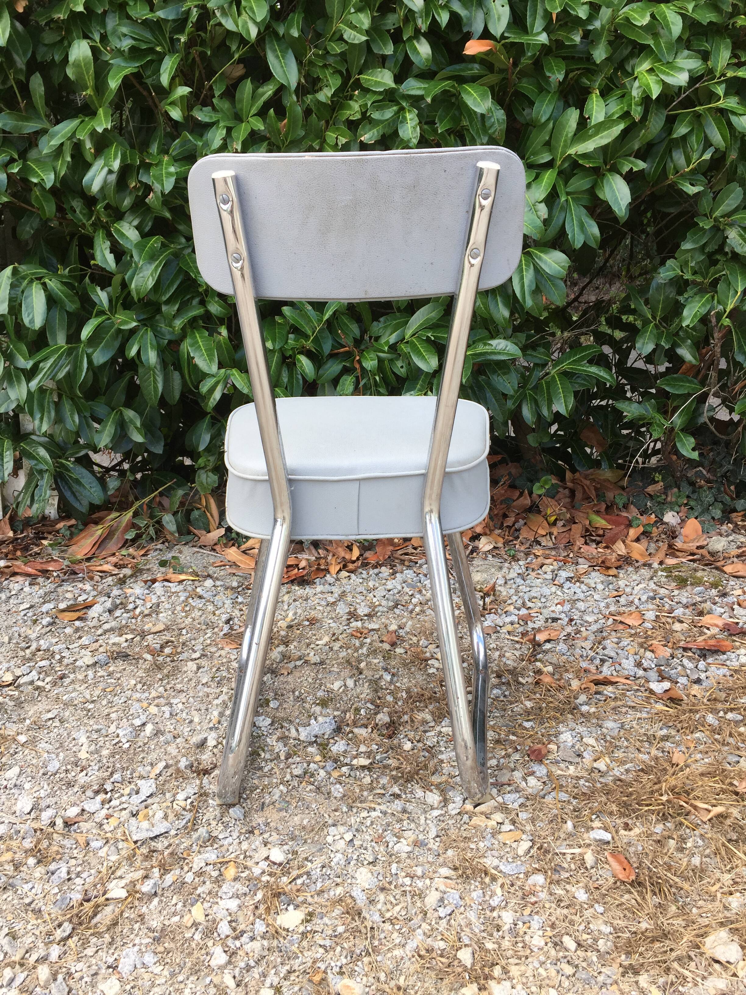 Vintage Skaï office chair