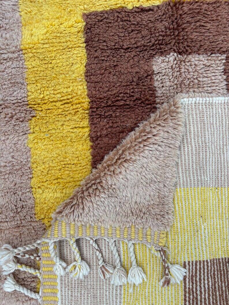 Moroccan natural wool rug 200cmx300cm