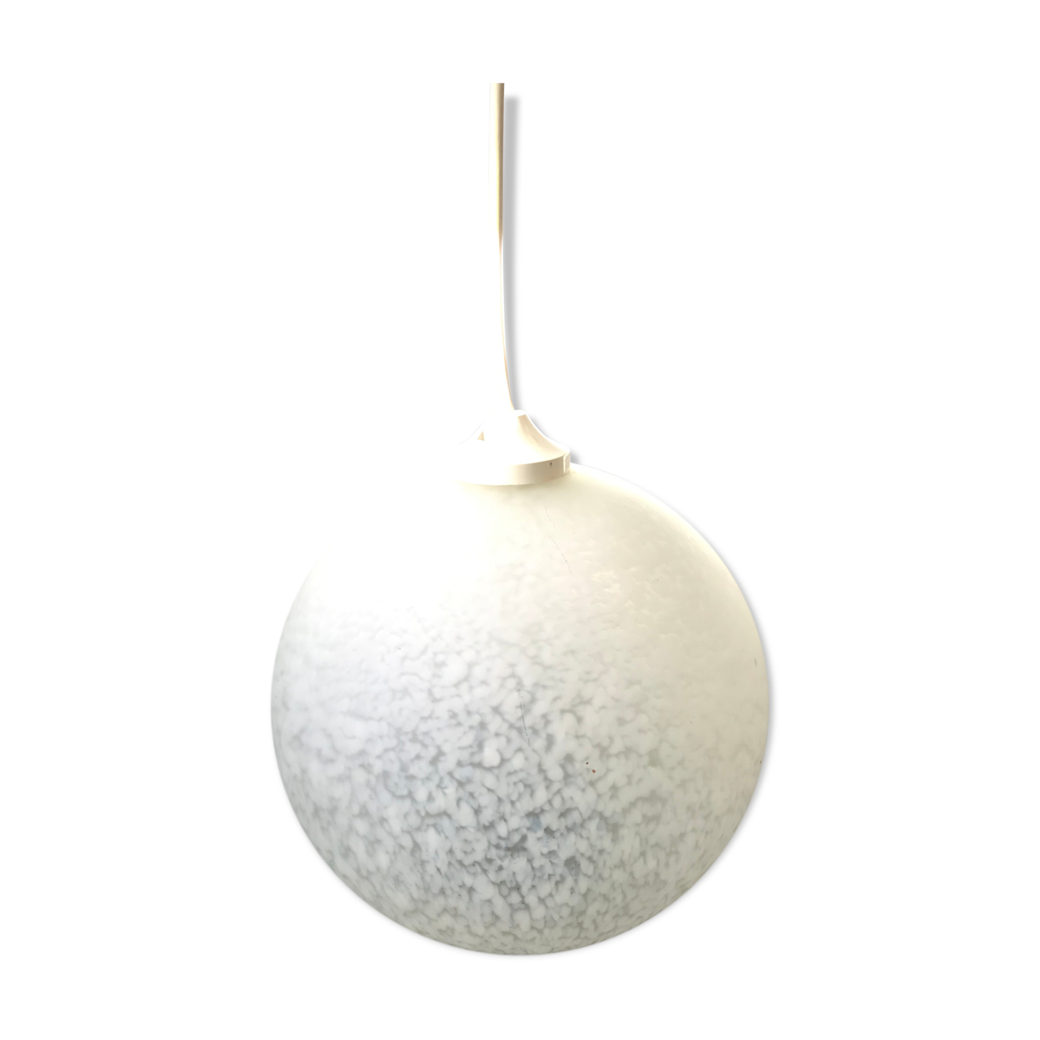 Hanging old vintage multilayer glass ball